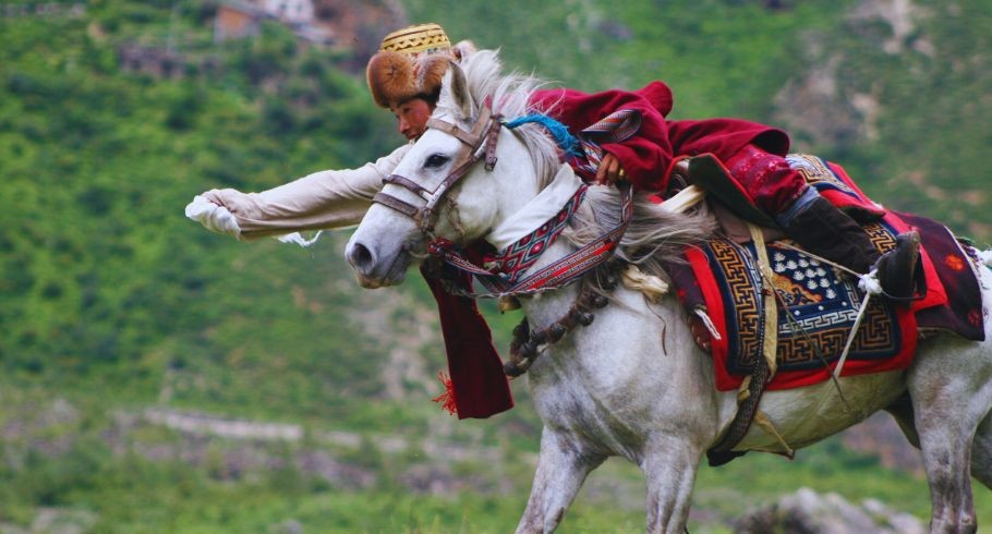 Tsum Valley Horse Race Dajong Festival Spring